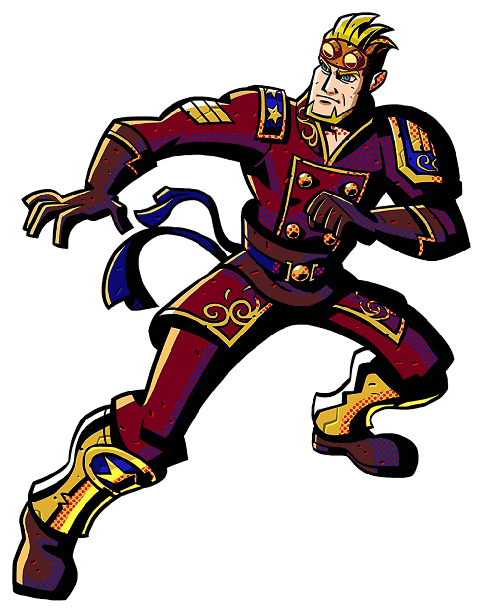 Henry Fleming Character Art from Code Name: S.T.E.A.M.