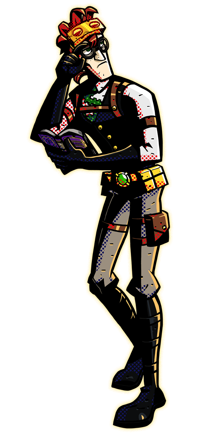 Randolph Carter Character Art from Code Name: S.T.E.A.M.