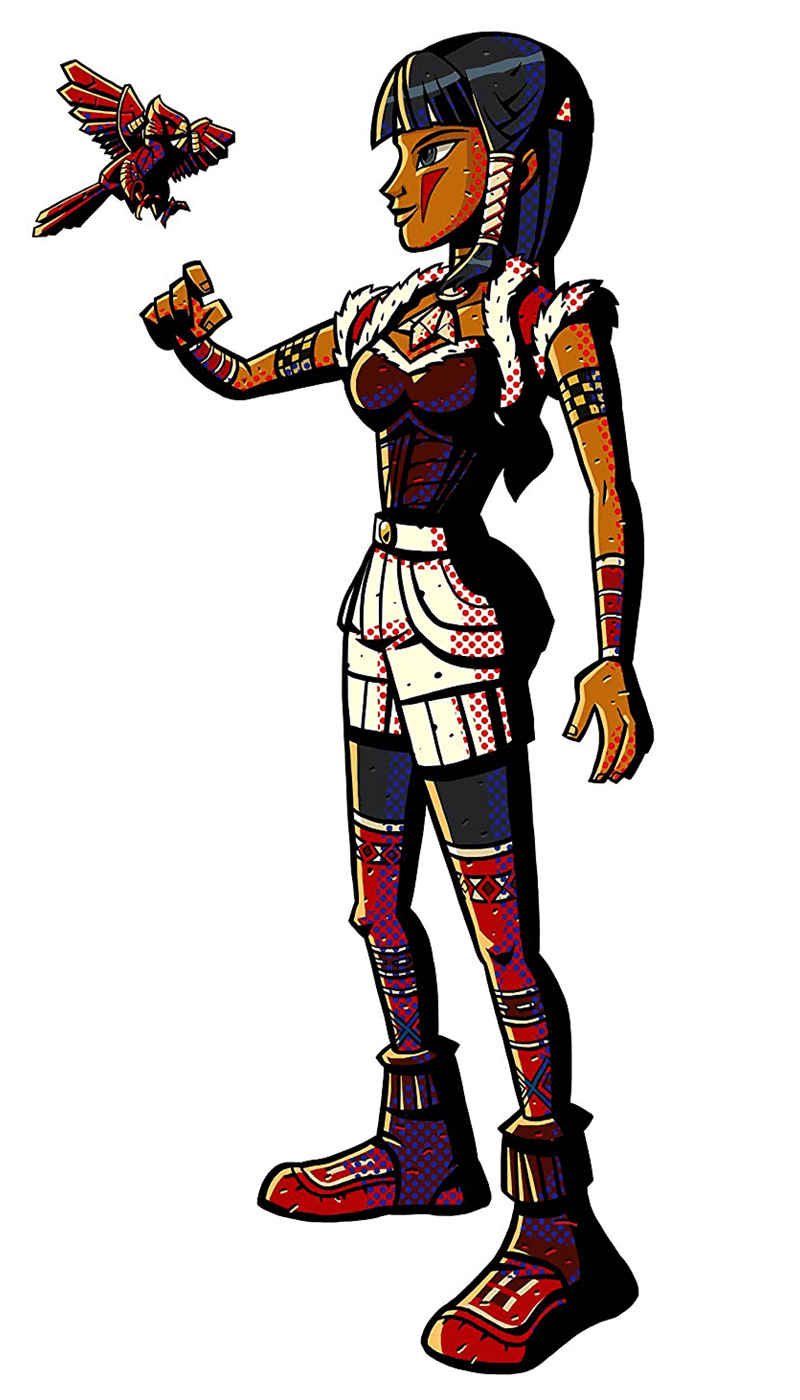 Tiger Lily Character Art from Code Name: S.T.E.A.M.
