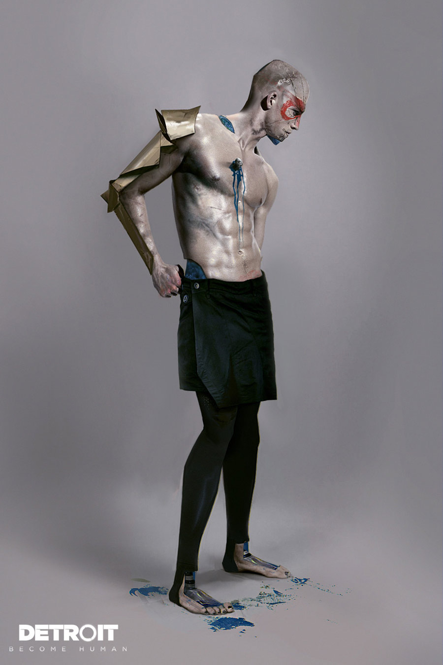 Android Fighter Art - Detroit: Become Human Art Gallery