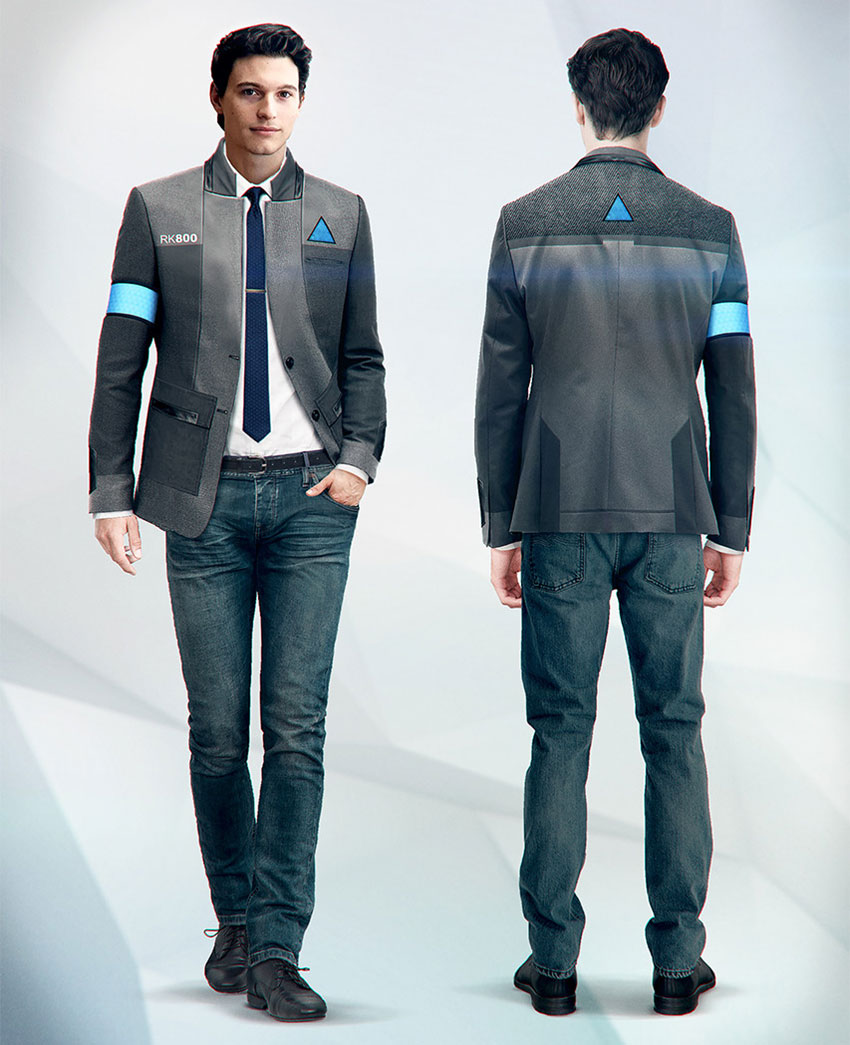 Connor Concept Art from Detroit: Become Human