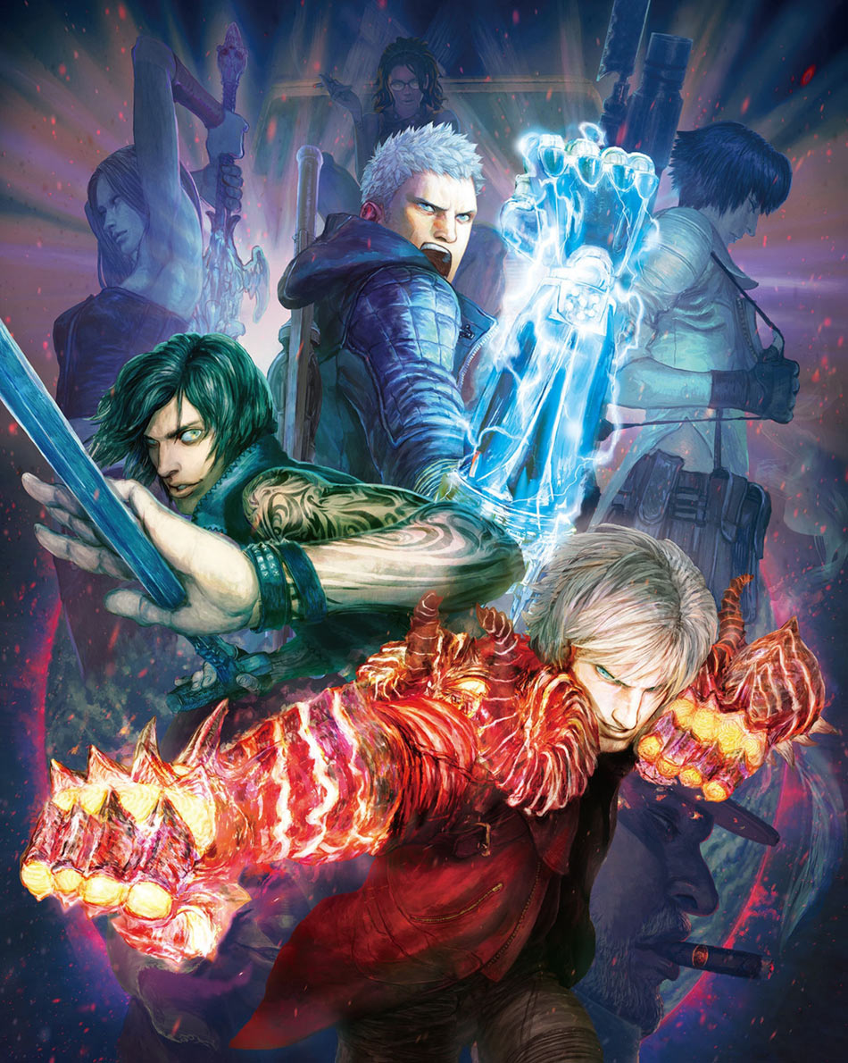 Alt Box Art by Daigo Ikeno from Devil May Cry 5