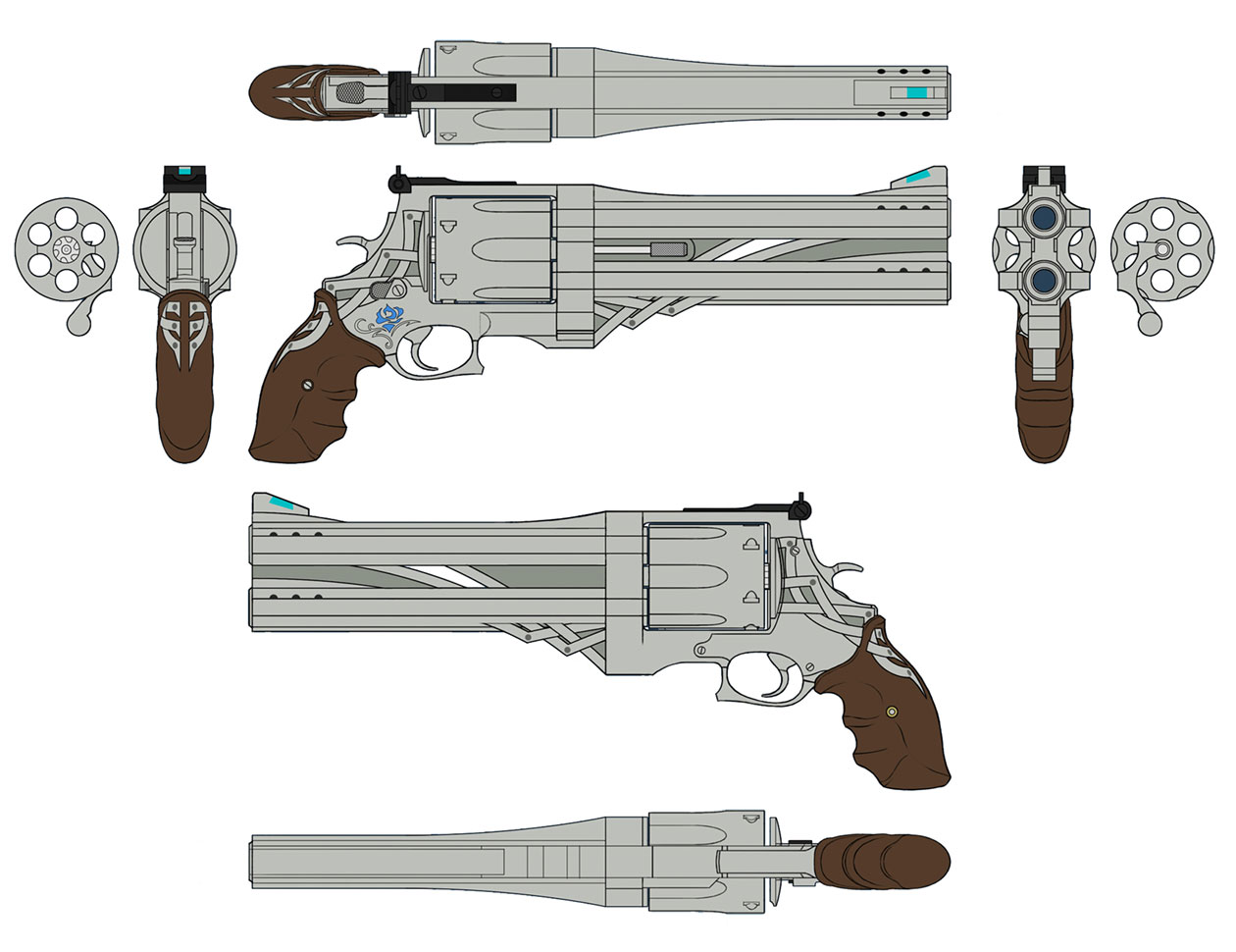 Blue Rose Concept Art from Devil May Cry 5