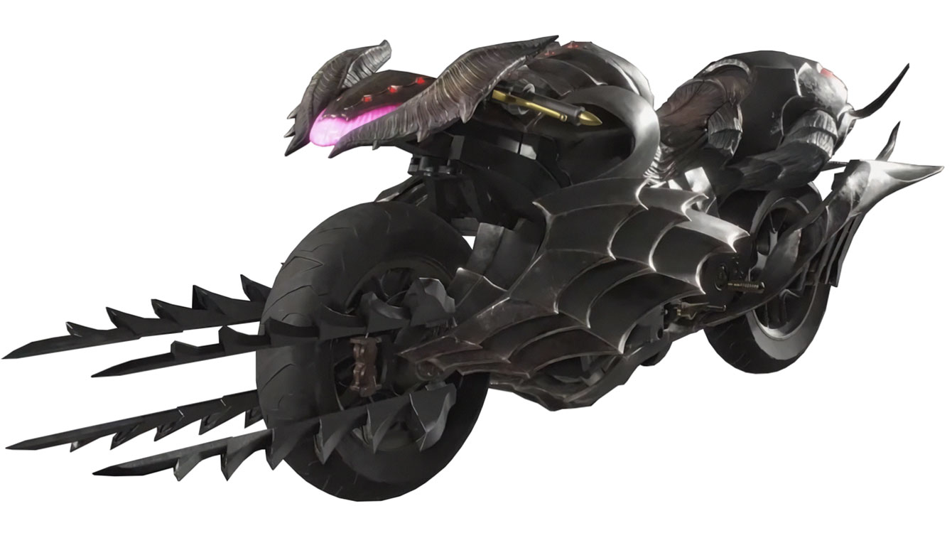 Cavaliere Motorcycle Devil Arm Art from Devil May Cry 5