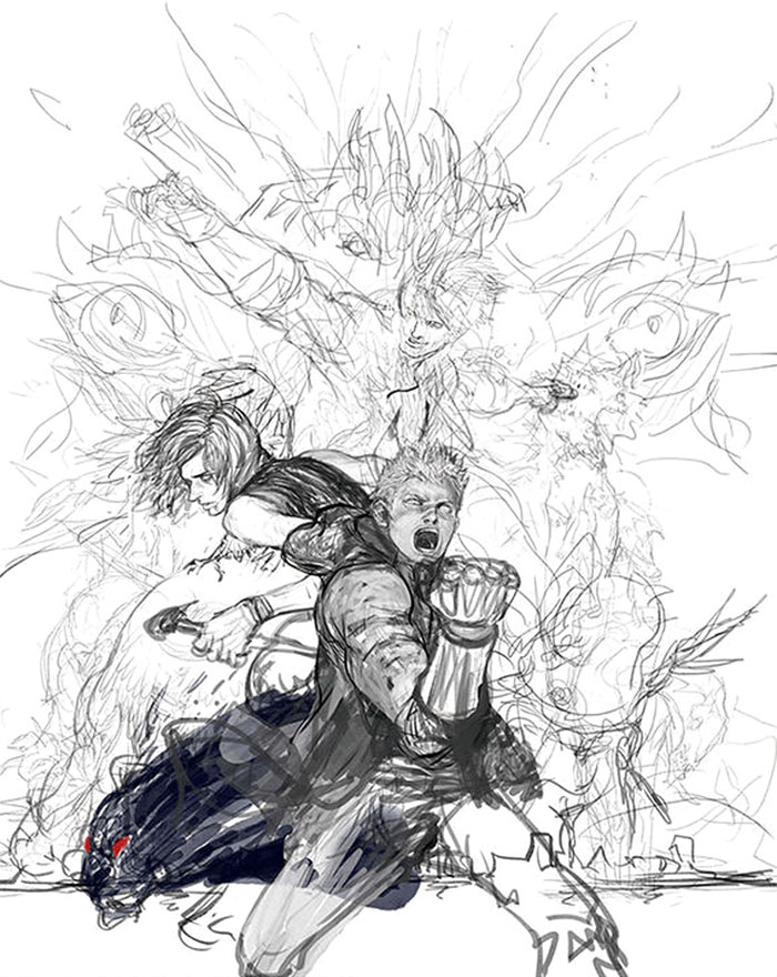Cover Concept by Daigo Ikeno from Devil May Cry 5