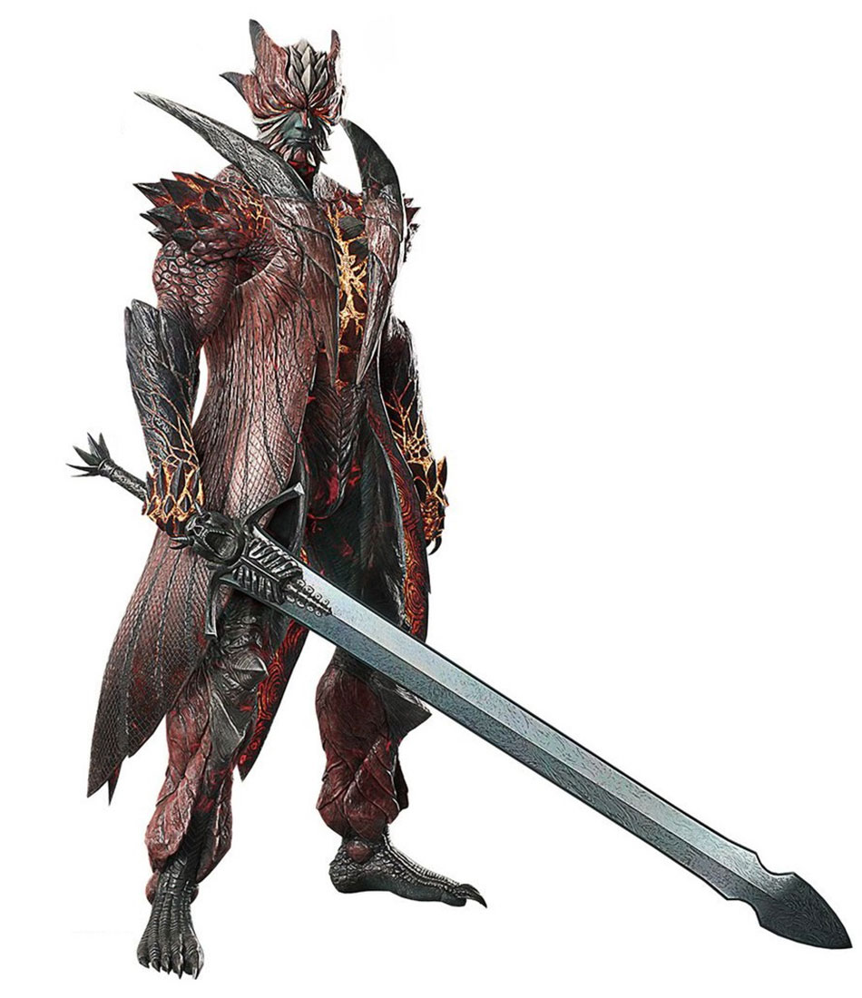 Dante Devil Trigger Render from Devil May Cry 5