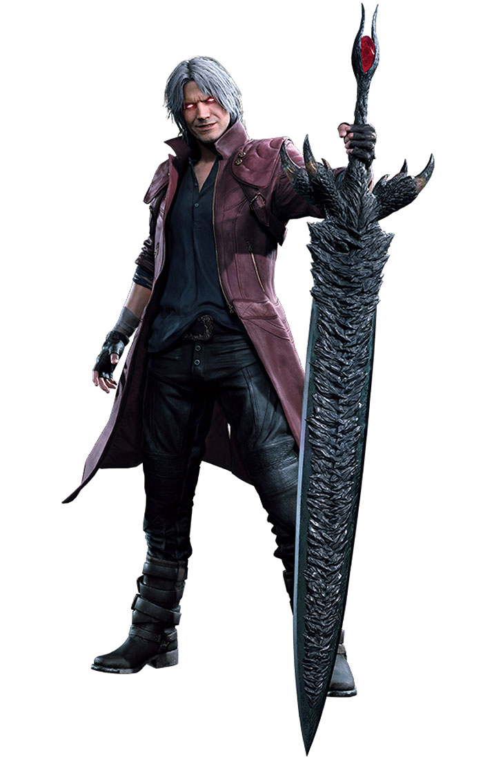 Super Dante Art from Devil May Cry 5