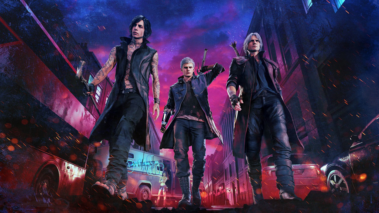 Devil May Cry 5 Deluxe Edition Key Art from Devil May Cry 5