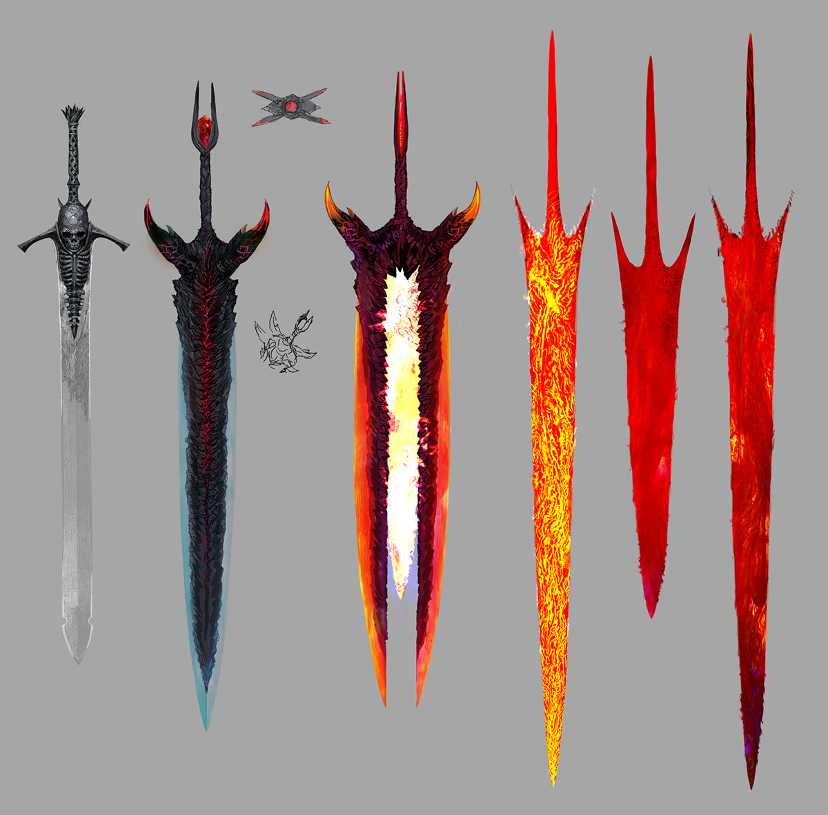 Devil Sword Dante Concept Art from Devil May Cry 5
