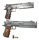 Ebony and Ivory Pistols