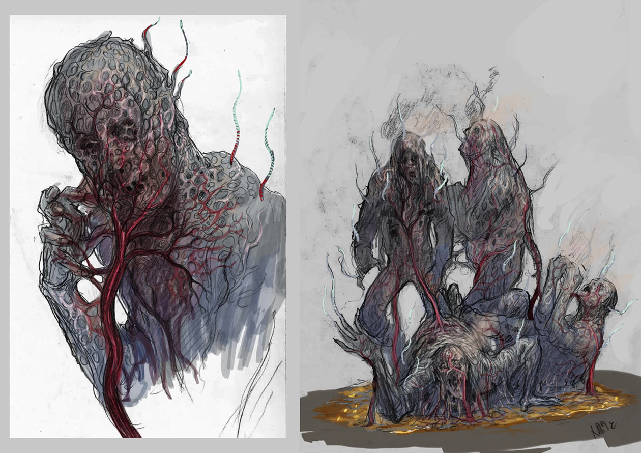 Harvested Concept Art from Devil May Cry 5
