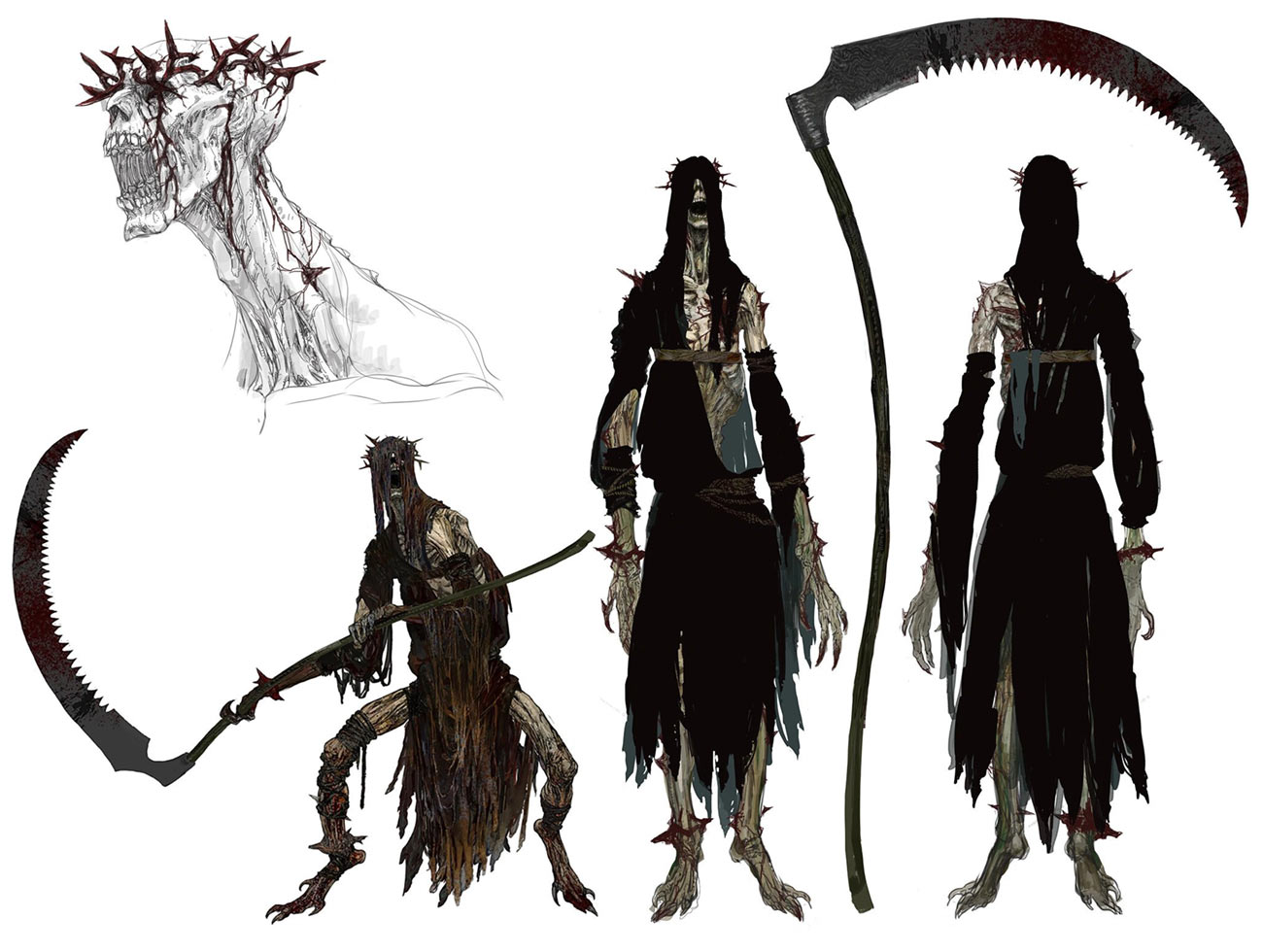 Hell Caina Concept Art from Devil May Cry 5