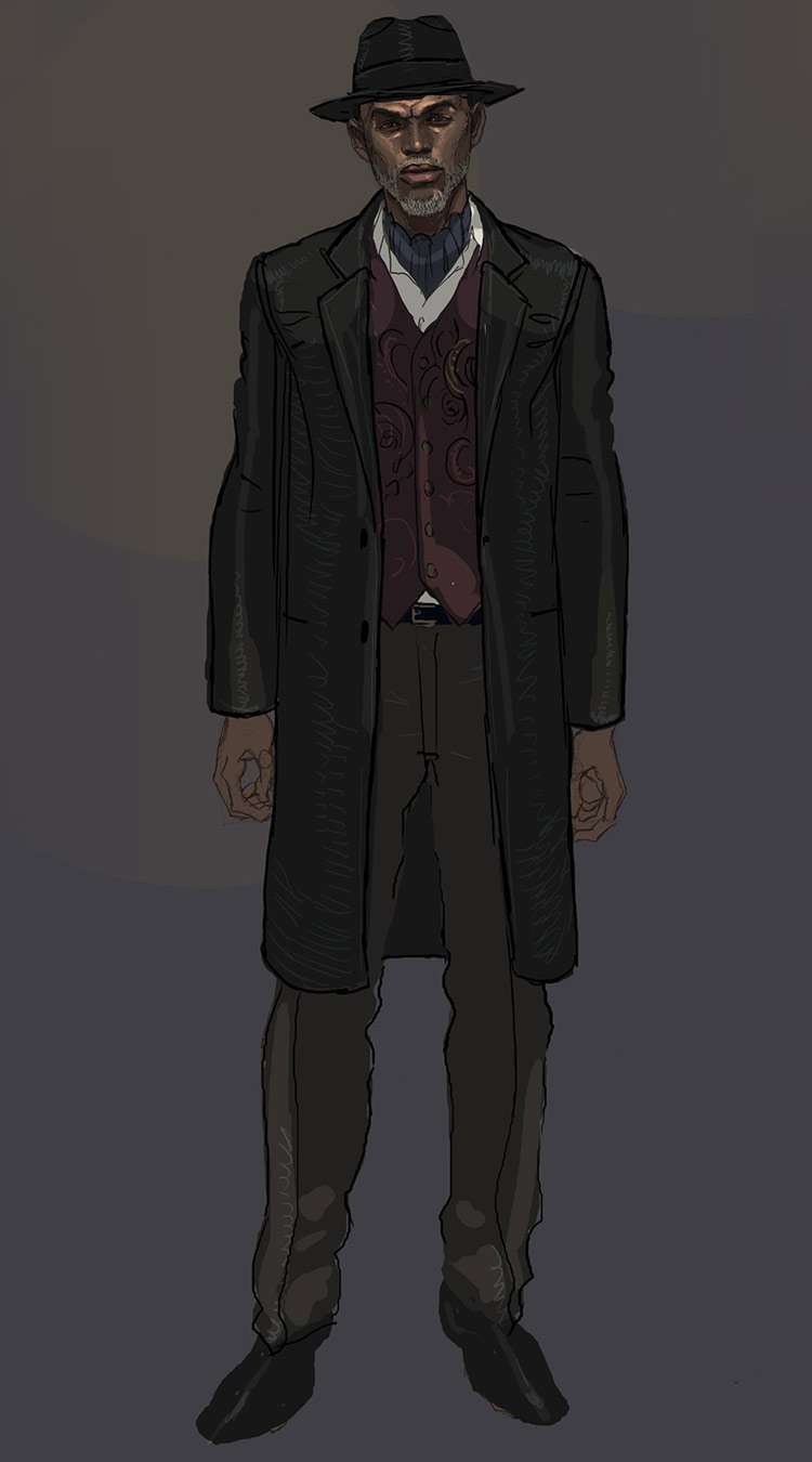 J.D. Morrison Concept Art from Devil May Cry 5