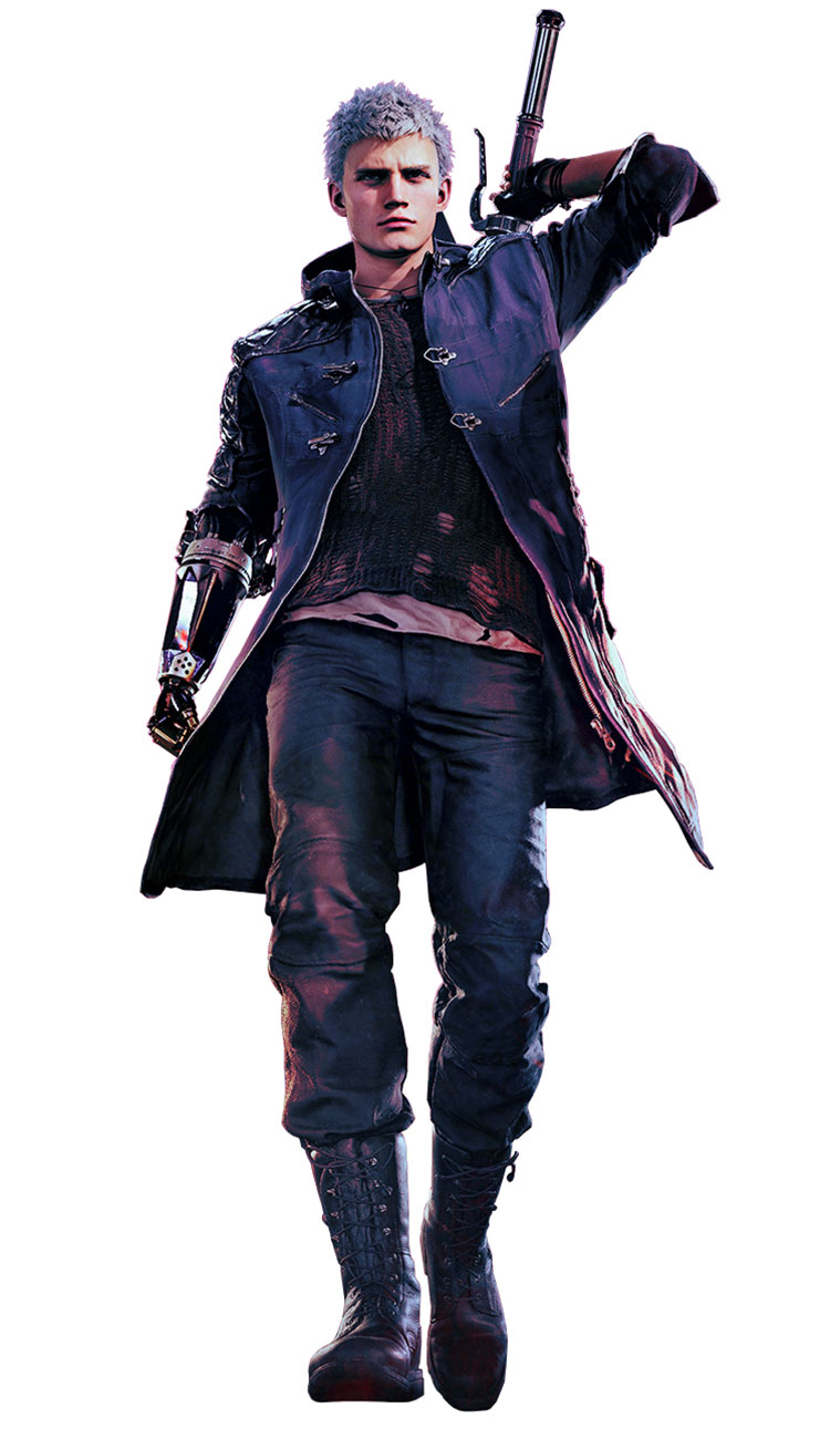 Nero CG Art from Devil May Cry 5