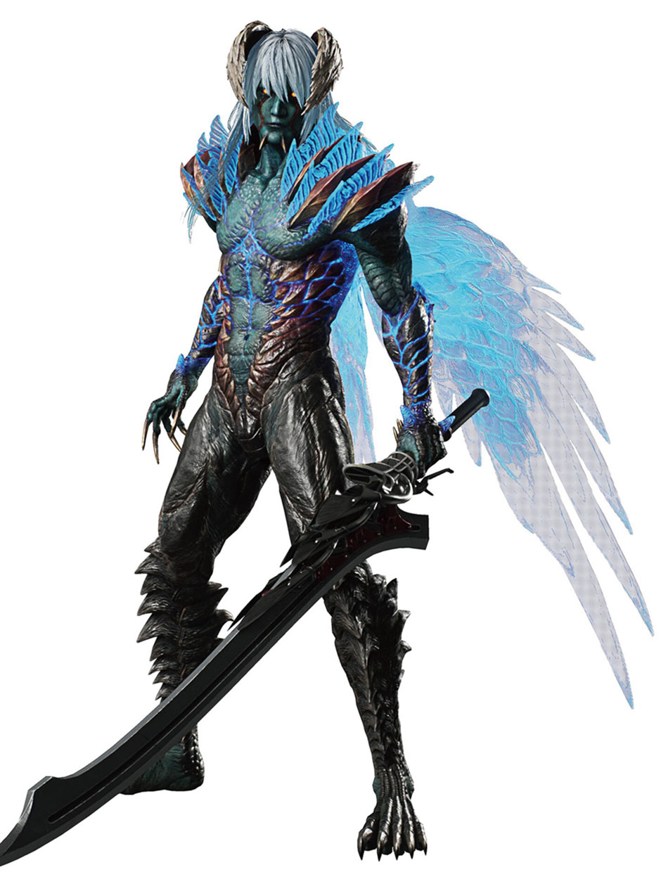 Nero Devil Trigger Render from Devil May Cry 5