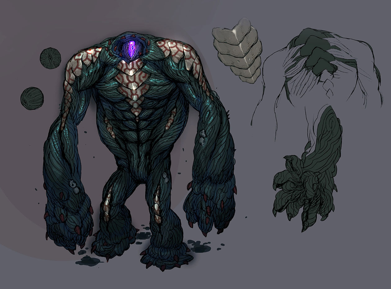 Nightmare Concept Art from Devil May Cry 5