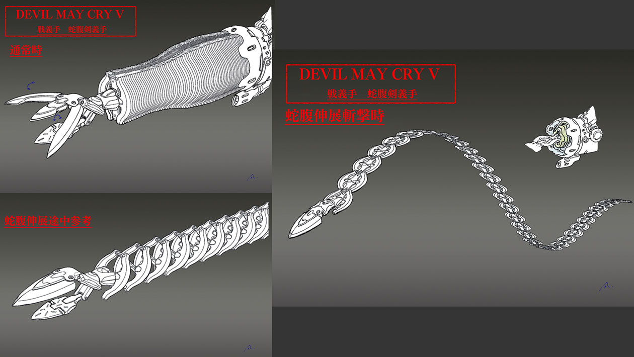 Rawhide Devil Breaker Art from Devil May Cry 5