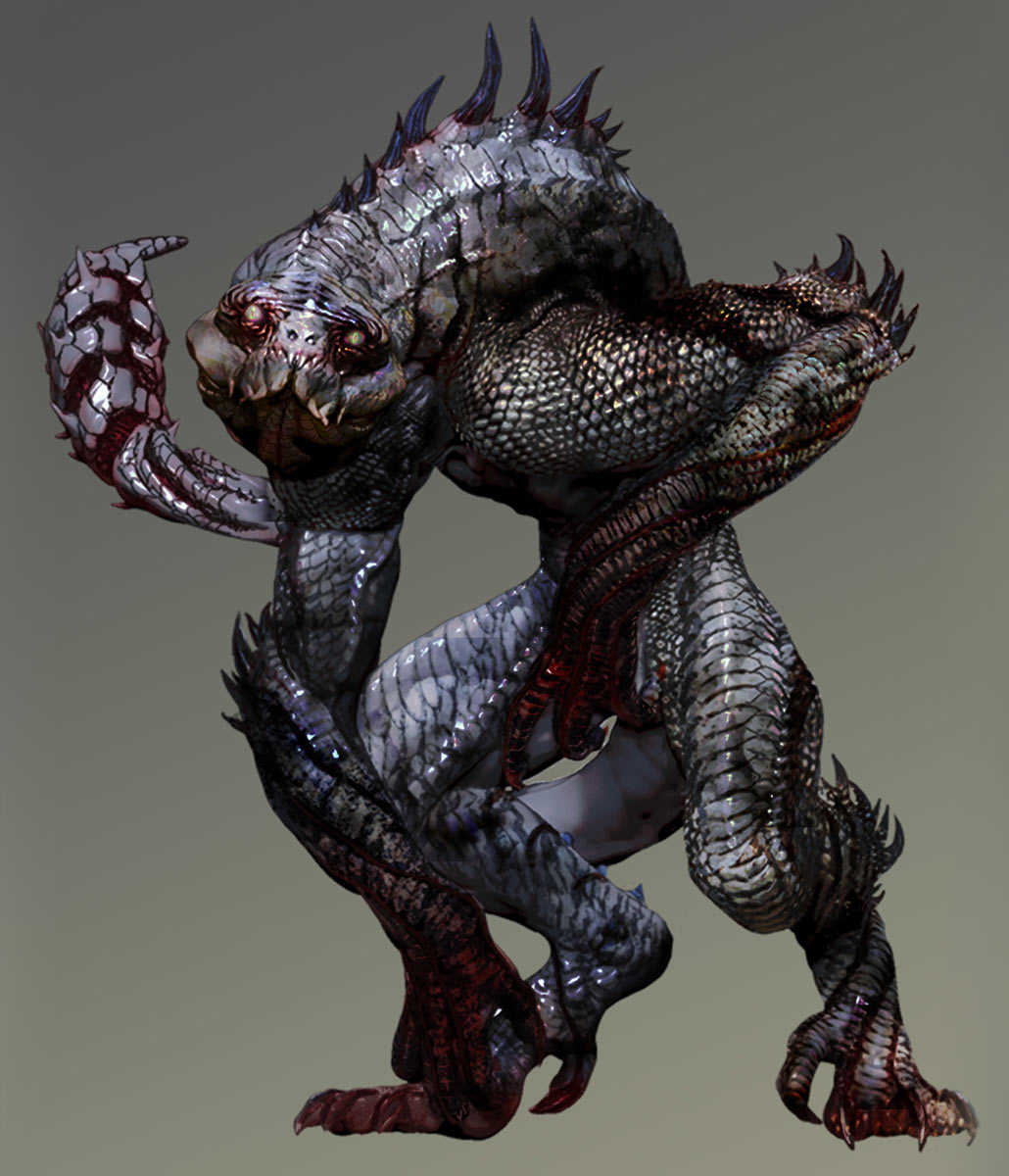 Riot Concept Art from Devil May Cry 5