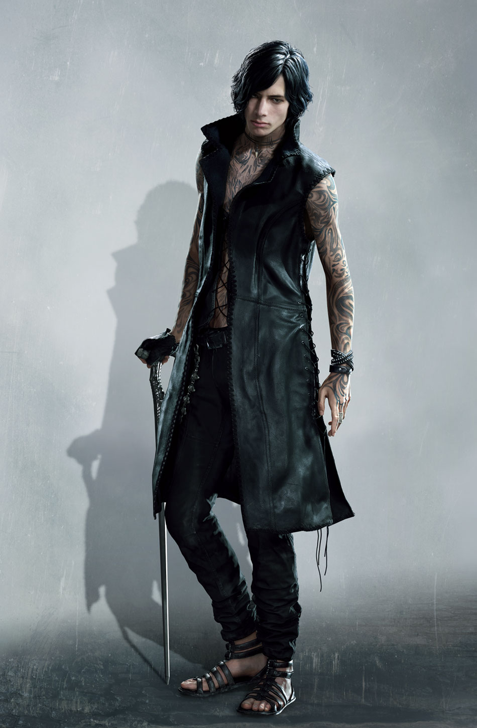 V Artwork from Devil May Cry 5