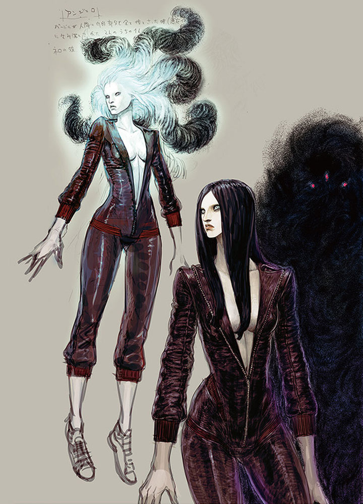 V Early Concept Art from Devil May Cry 5