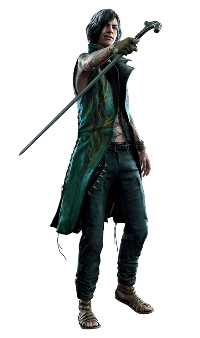 EX V Art from Devil May Cry 5