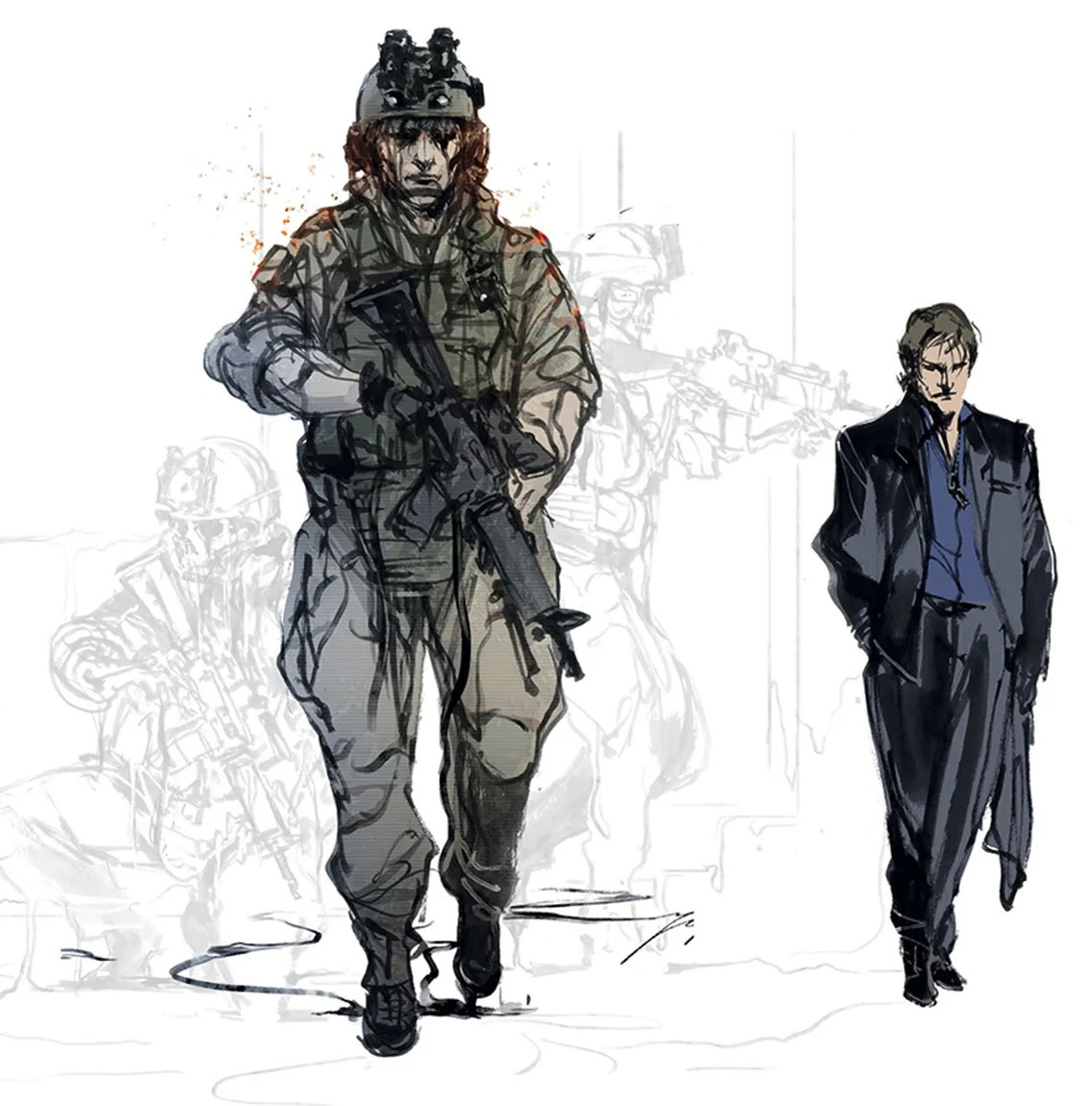Cliff Unger Art from Death Stranding