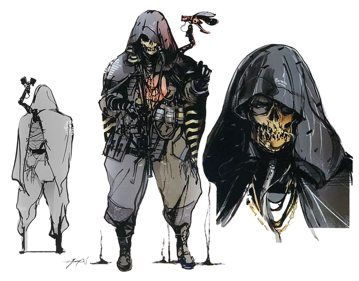 Higgs Monaghan Art from Death Stranding