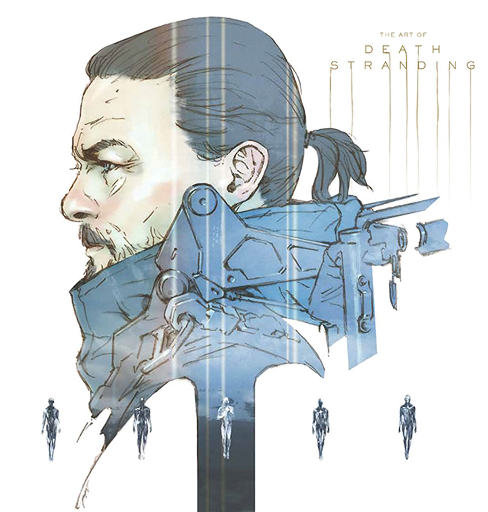 Limited Edition Art Book Cover Art from Death Stranding