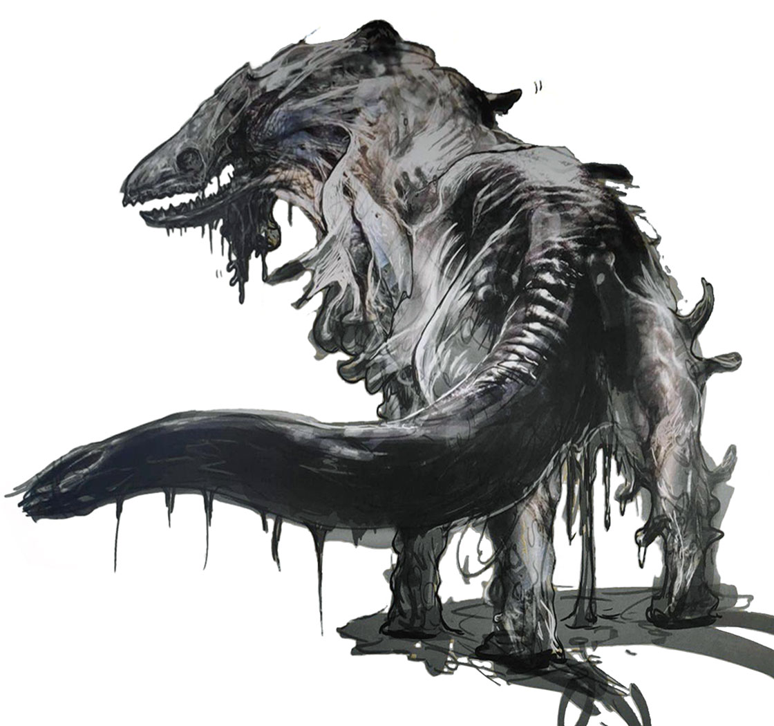 Unused BT Concept Art from Death Stranding