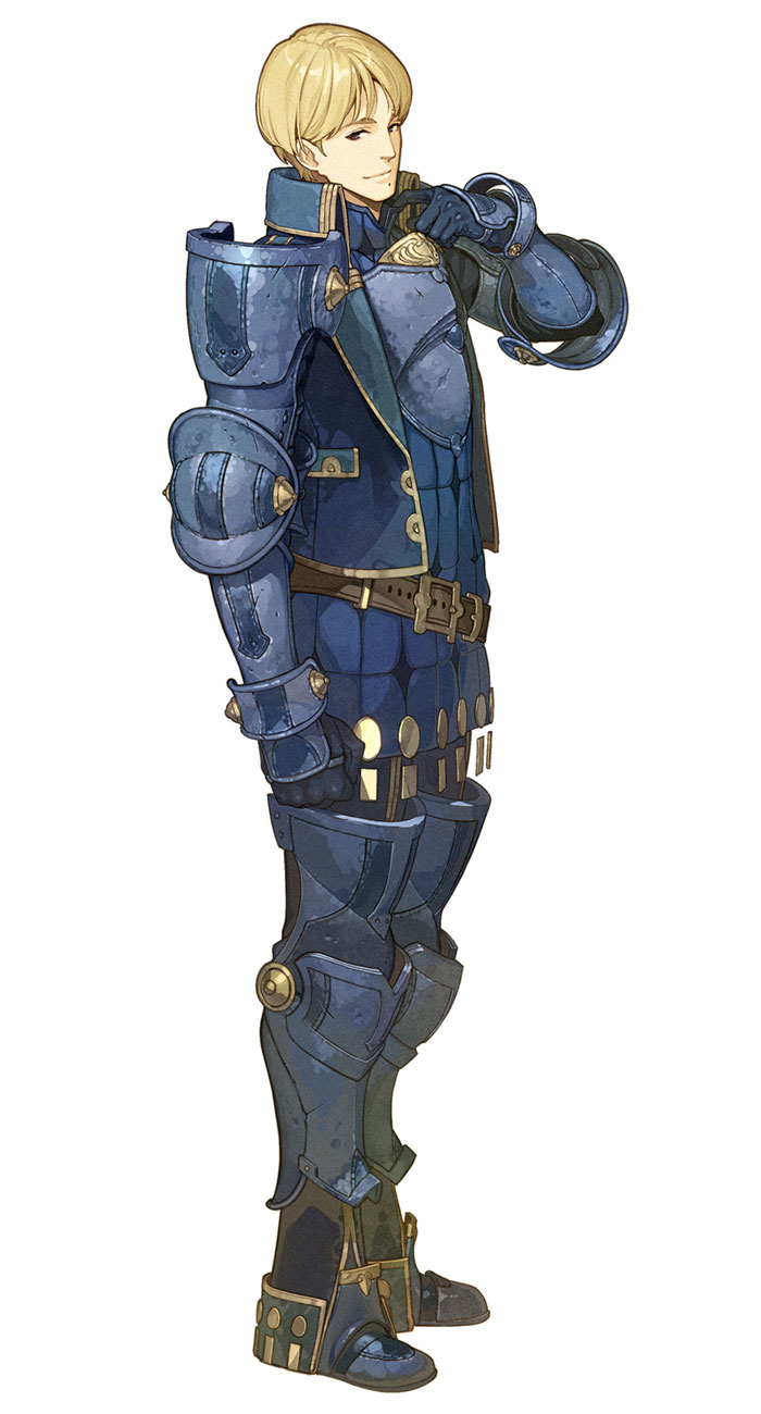 Clive Character Art from Fire Emblem Echoes: Shadows of Valentia