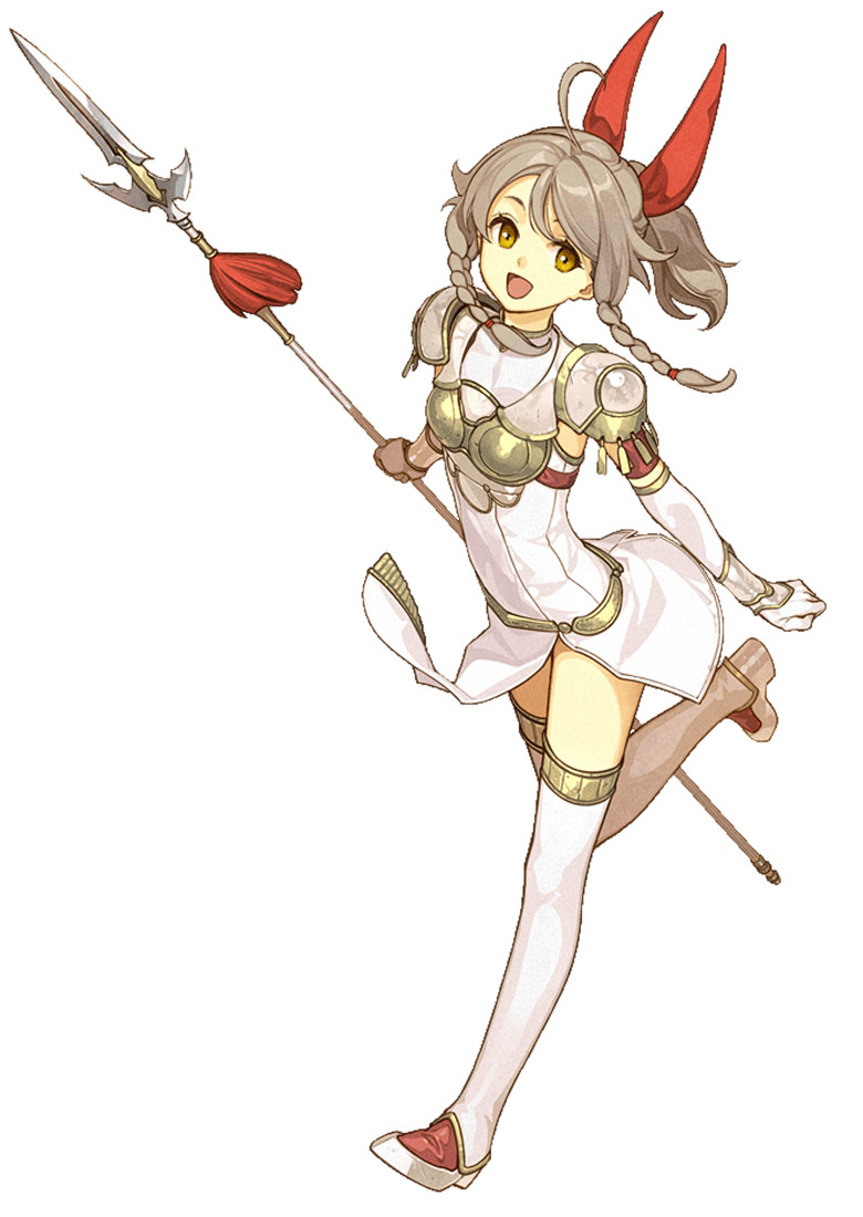 Emma Character Art from Fire Emblem Echoes: Shadows of Valentia