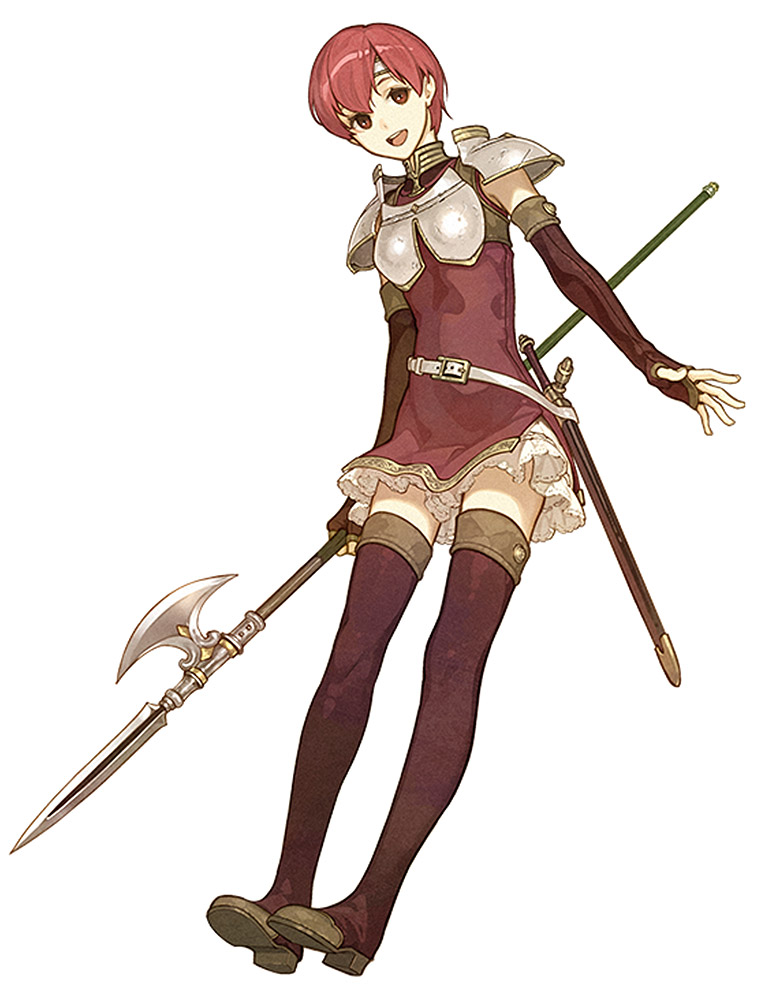 Est Character Art from Fire Emblem Echoes: Shadows of Valentia