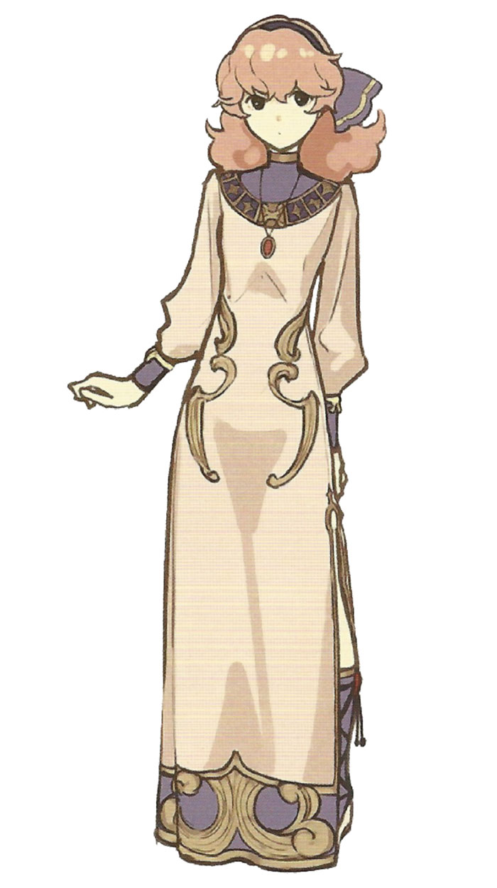 Genny Concept Artwork from Fire Emblem Echoes: Shadows of Valentia