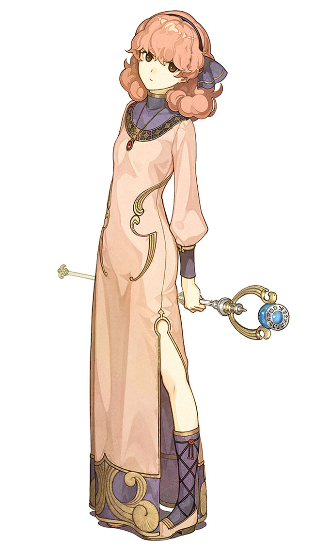 Genny Character Art from Fire Emblem Echoes: Shadows of Valentia
