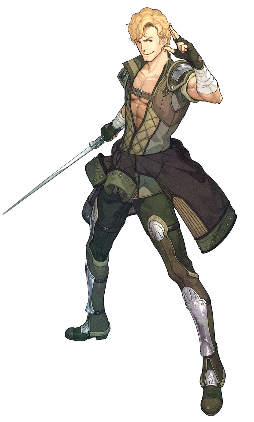 Jesse Character Art from Fire Emblem Echoes: Shadows of Valentia