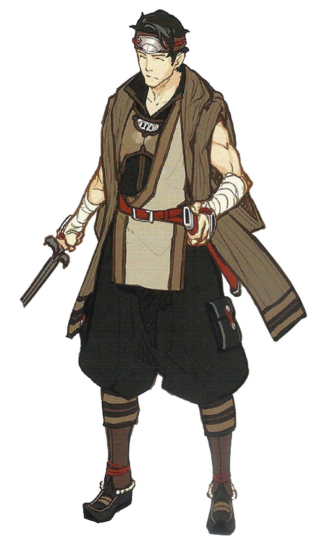 Kamui Concept Artwork from Fire Emblem Echoes: Shadows of Valentia