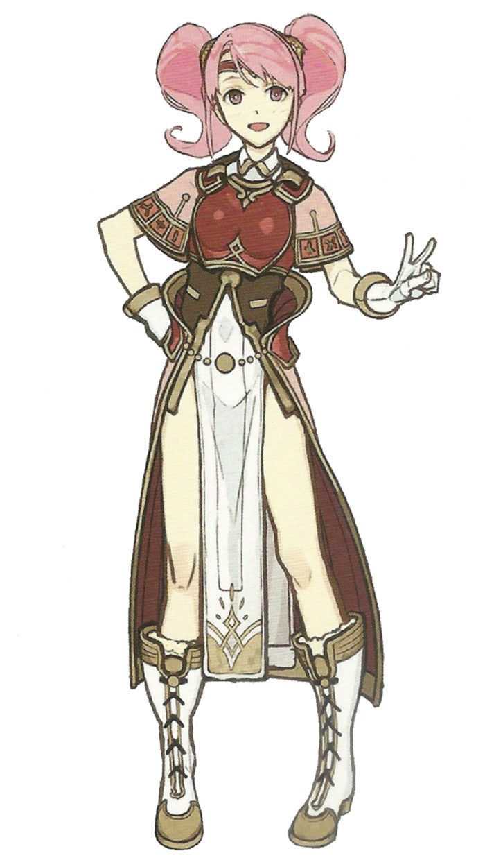 Mae Concept Artwork from Fire Emblem Echoes: Shadows of Valentia