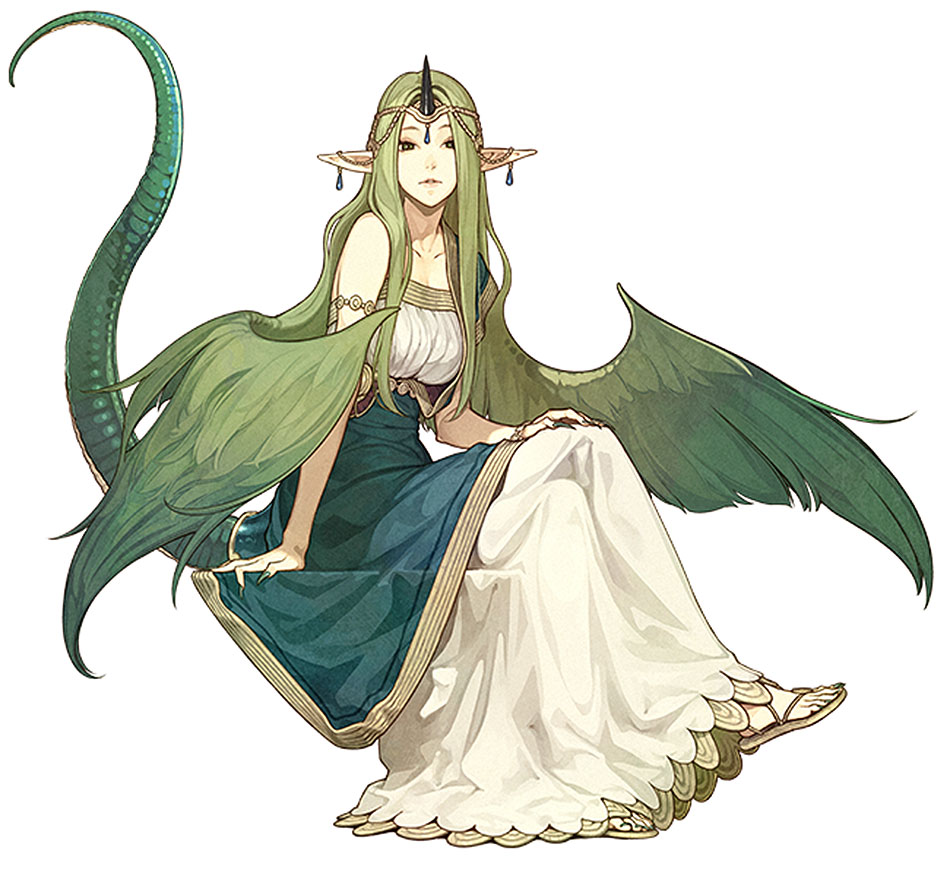 Mila Character Art from Fire Emblem Echoes: Shadows of Valentia