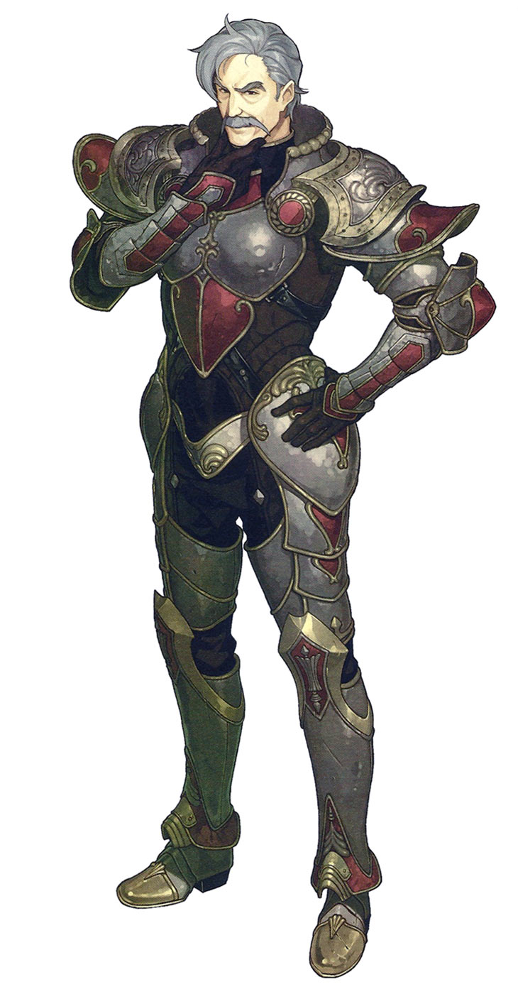 Mycen Character Art from Fire Emblem Echoes: Shadows of Valentia