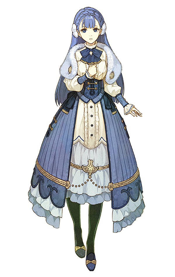 Rinea Character Art from Fire Emblem Echoes: Shadows of Valentia