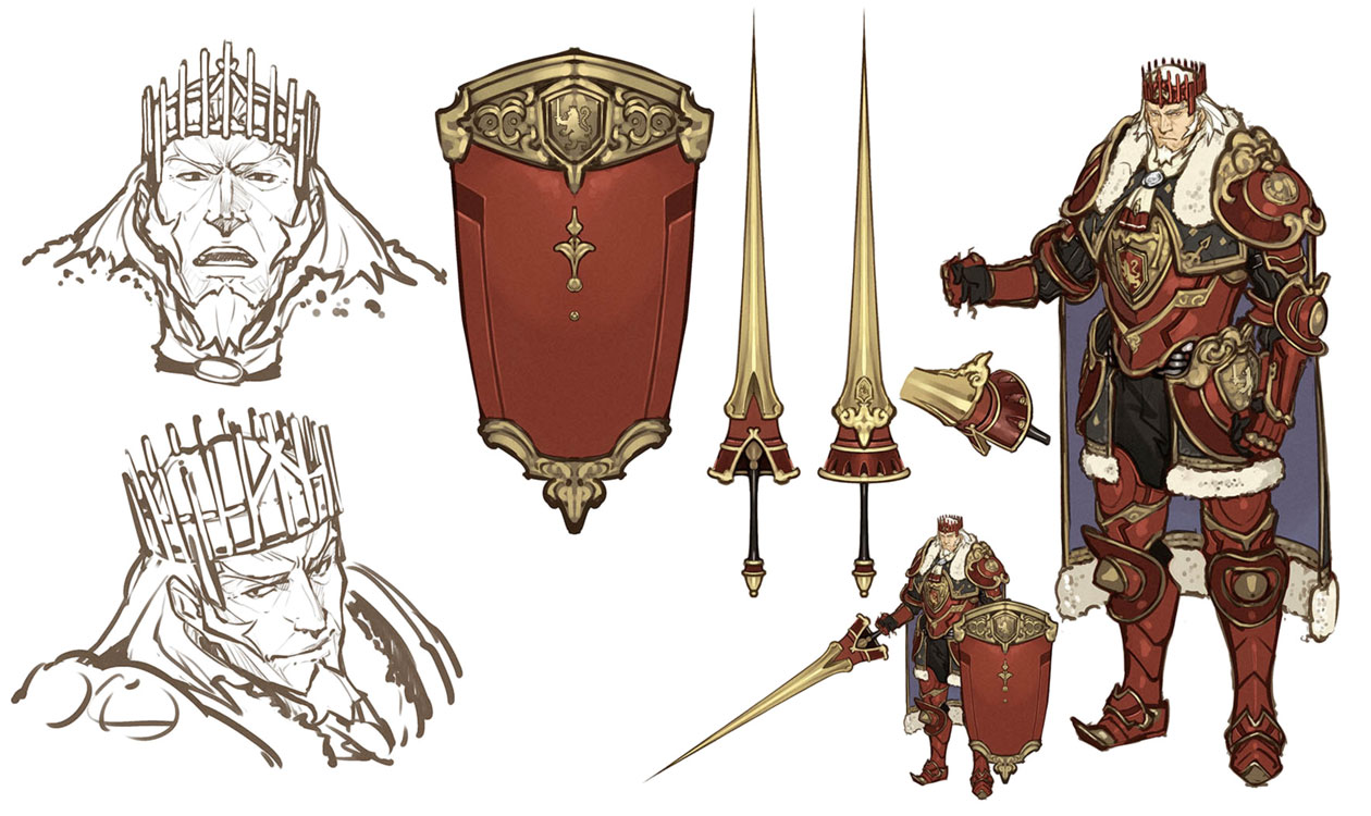 Rudolf Concept Art from Fire Emblem Echoes: Shadows of Valentia