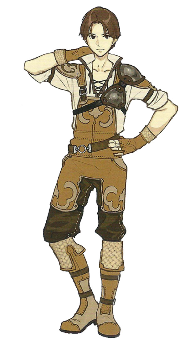 Tobin Concept Art from Fire Emblem Echoes: Shadows of Valentia