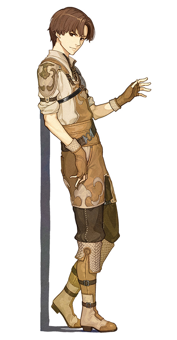 Tobin Character Art from Fire Emblem Echoes: Shadows of Valentia