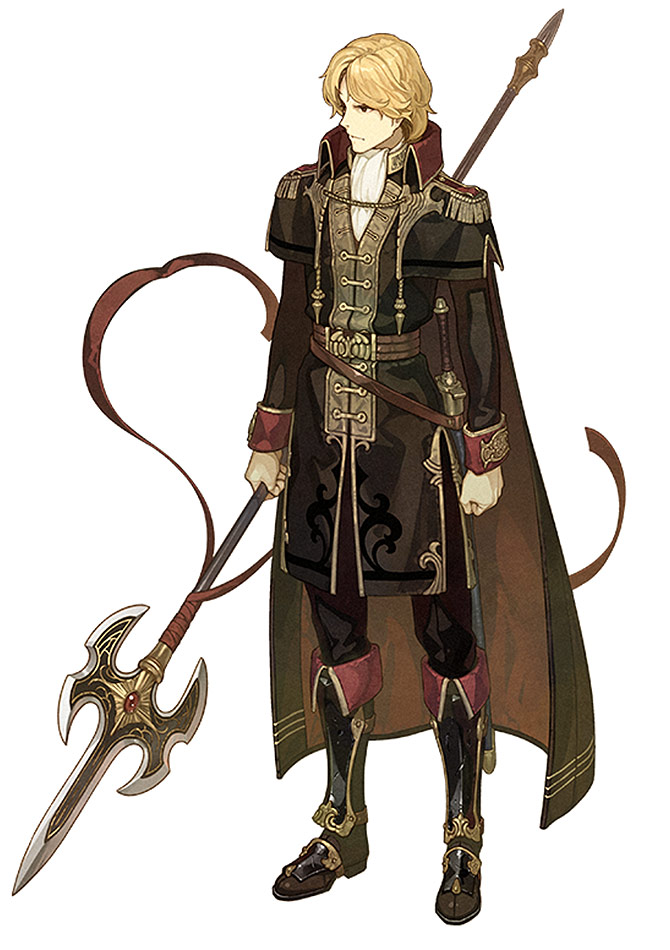 Zeke Character Art from Fire Emblem Echoes: Shadows of Valentia