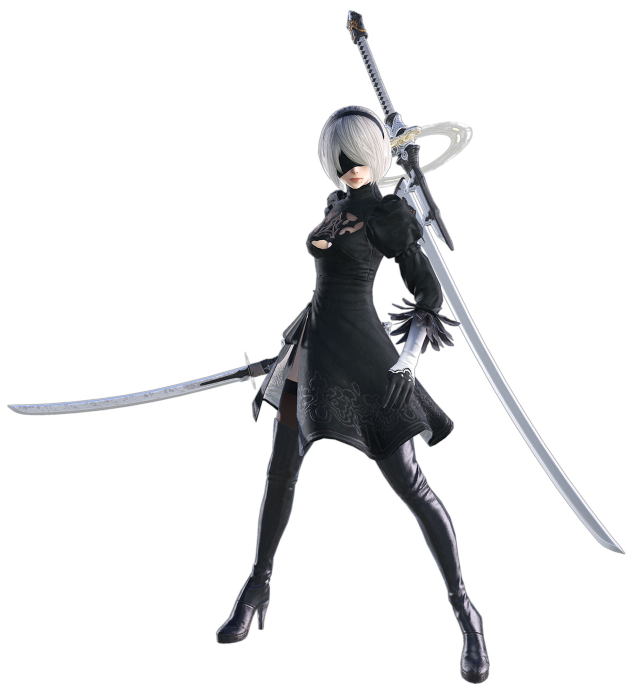2B Render from Final Fantasy XIV: Shadowbringers