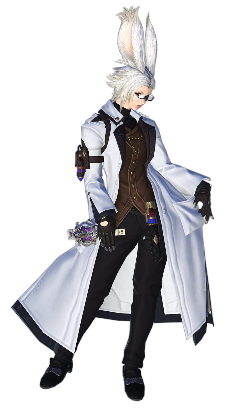 Alchemist Render from Final Fantasy XIV: Shadowbringers
