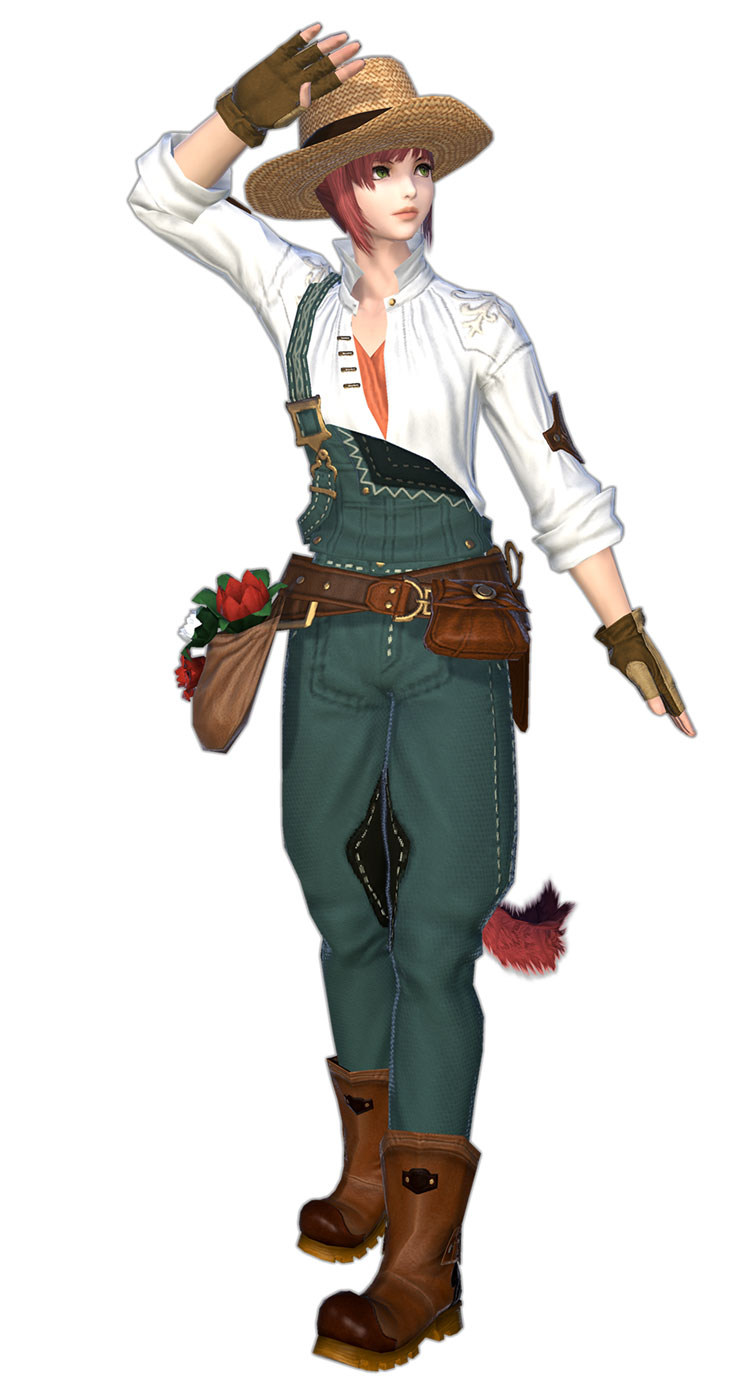 Botanist Render from Final Fantasy XIV: Shadowbringers