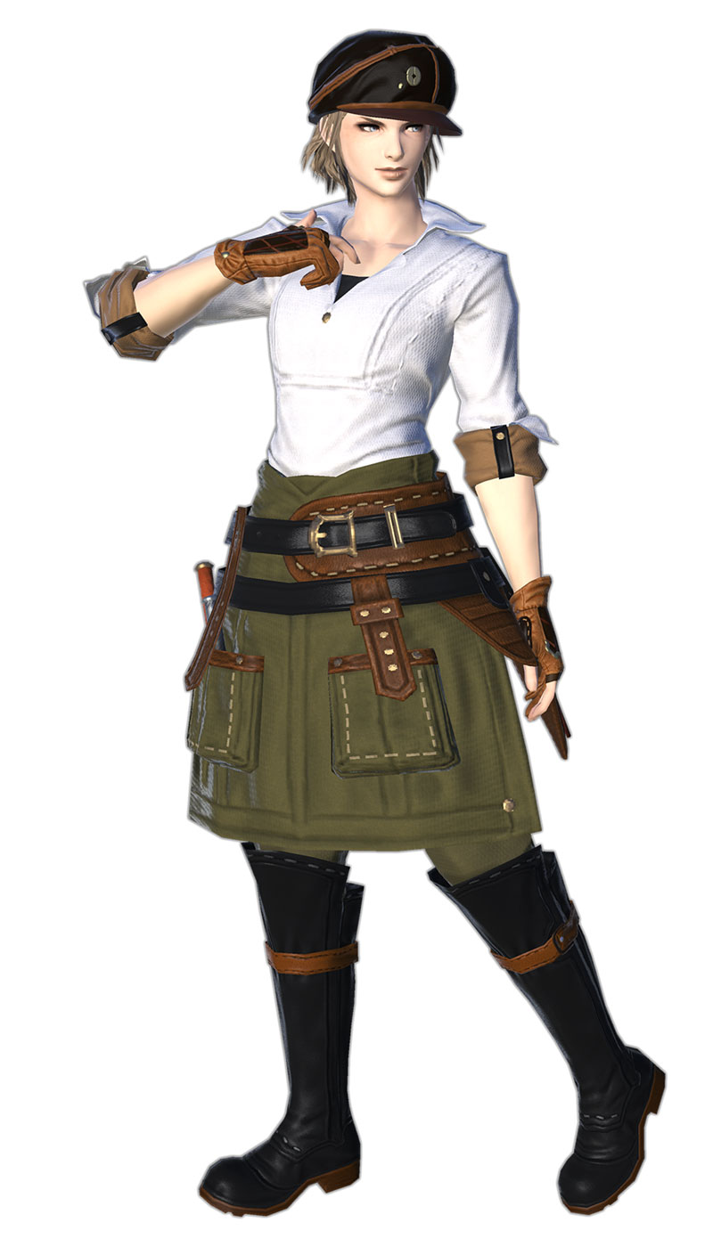Carpenter Render from Final Fantasy XIV: Shadowbringers