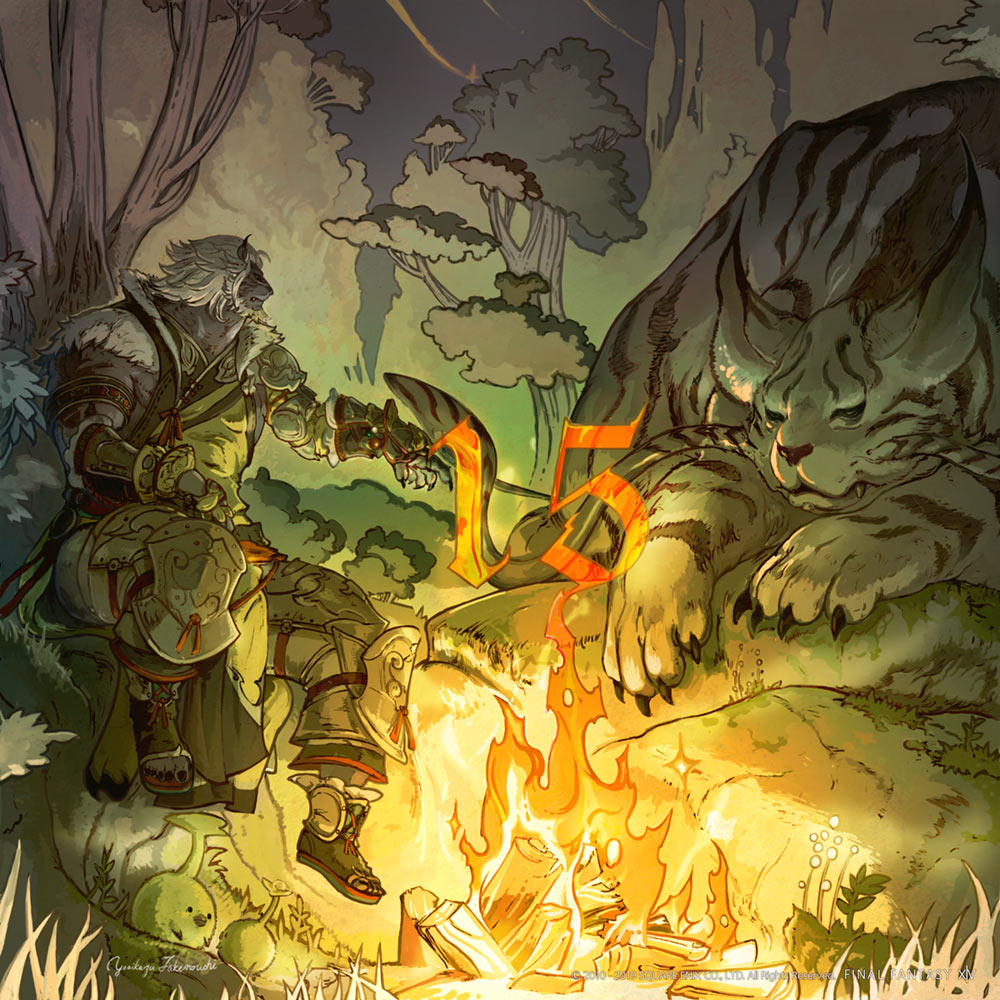 Countdown 15 Art from Final Fantasy XIV: Shadowbringers