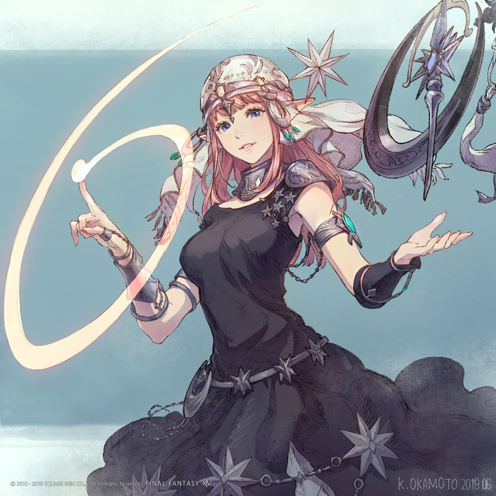 Countdown 6 Art from Final Fantasy XIV: Shadowbringers